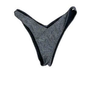 South Beach Shimmer High-Cut Bikini Bottoms